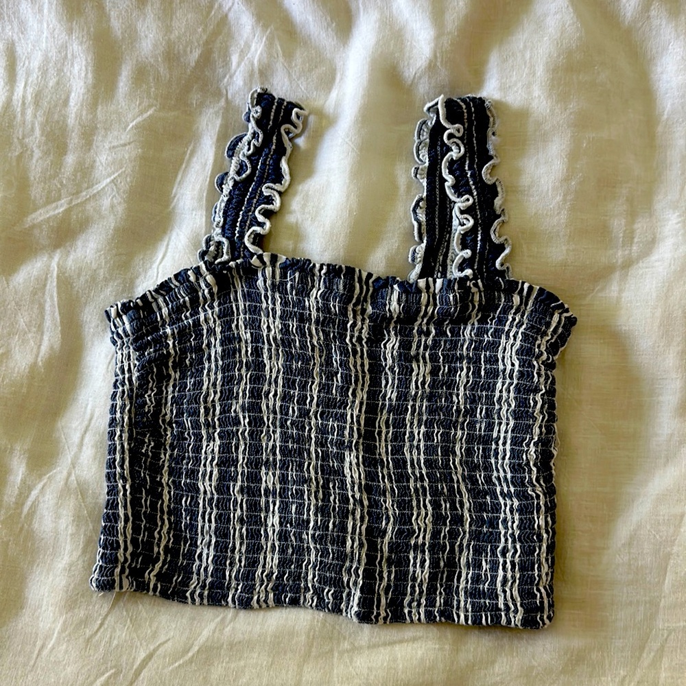 Hollister Cropped Tank Top size M